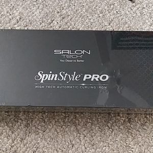 Salon tech spin style pro curling iron